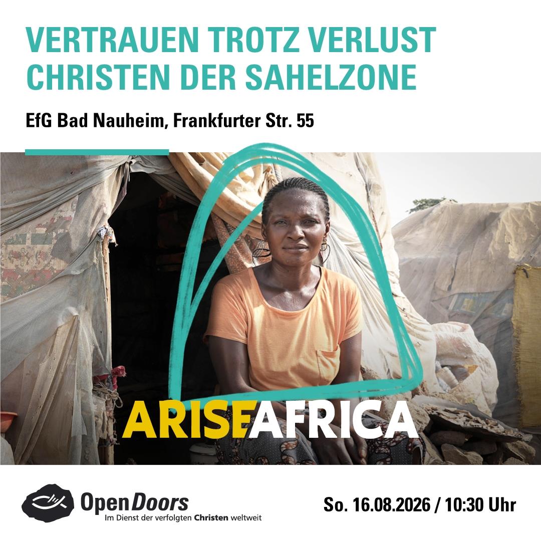Gottesdienst mit Christine Faber von Open Doors